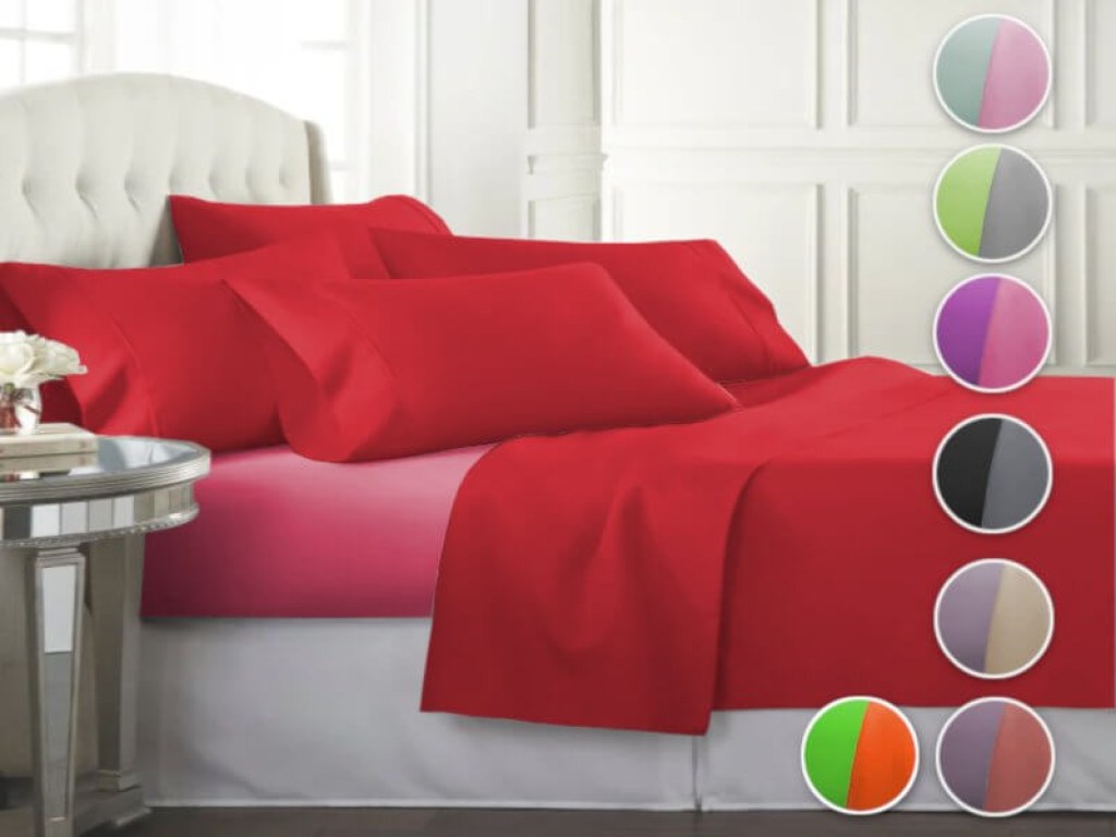 Σετ Σεντόνια Βαμβακοσατέν 250 Κλωστών Γαρύφαλλο | Γαρύφαλλο - Λευκά Είδη